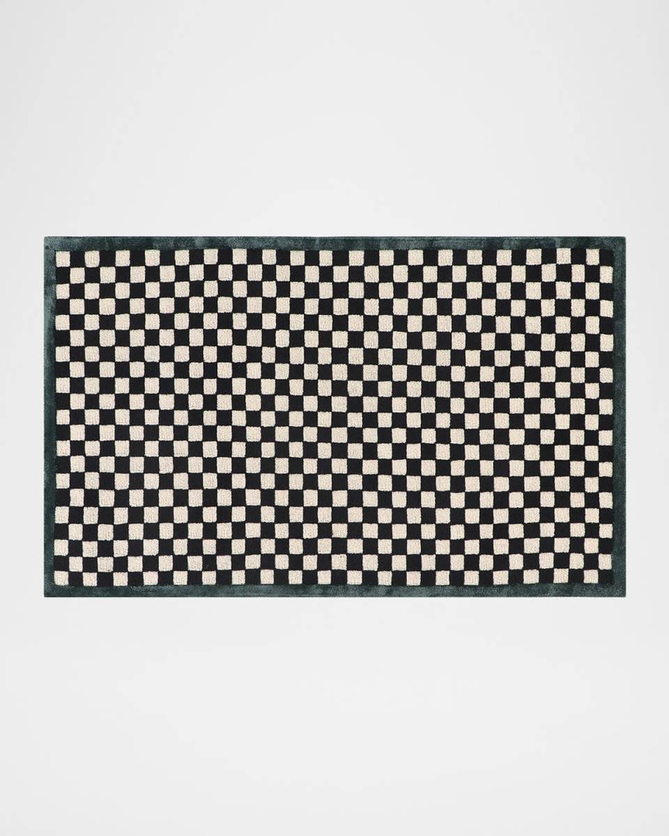 Check It Out Emerald Rug, 3' x 5'